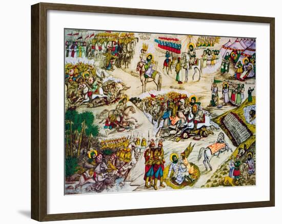 The Battle of Karbala-null-Framed Giclee Print