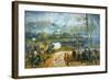 The Battle of Kenesaw Mountain, 27th June 1864-American School-Framed Giclee Print