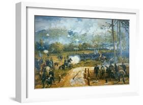 The Battle of Kenesaw Mountain, 27th June 1864-American School-Framed Giclee Print