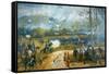 The Battle of Kenesaw Mountain, 27th June 1864-American School-Framed Stretched Canvas