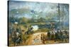 The Battle of Kenesaw Mountain, 27th June 1864-American School-Stretched Canvas