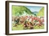 The Battle of Killiecrankie (Oil on Canvas)-Terence Cuneo-Framed Giclee Print