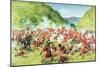 The Battle of Killiecrankie (Oil on Canvas)-Terence Cuneo-Mounted Giclee Print