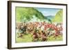 The Battle of Killiecrankie (Oil on Canvas)-Terence Cuneo-Framed Giclee Print