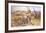 The Battle of Knightsbridge, 1942-Terence Cuneo-Framed Premium Giclee Print