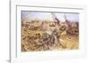 The Battle of Knightsbridge, 1942-Terence Cuneo-Framed Premium Giclee Print