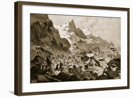 The Battle of Kosovo-John Harris Valda-Framed Giclee Print