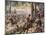 The Battle of Kulm and the French Break Through-R Knoetel-Mounted Art Print