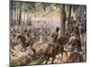 The Battle of Kulm and the French Break Through-R Knoetel-Mounted Art Print