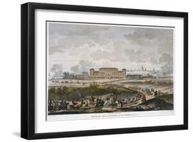 The Battle of La Favorite, Italy, 25 Nivose, Year 5 (January 1797)-Jean Duplessis-bertaux-Framed Giclee Print