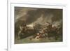 The Battle of La Hogue, c.1778-Benjamin West-Framed Giclee Print