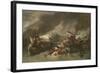 The Battle of La Hogue, c.1778-Benjamin West-Framed Giclee Print