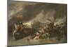 The Battle of La Hogue, c.1778-Benjamin West-Mounted Giclee Print