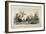 The Battle of Lake Erie, Commodore O.H. Perry's Victory, 1878-J. P. Newell-Framed Giclee Print