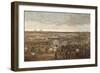 The Battle of Leipzig, Detail of Napoleon in the Foreground, 18th Ocober 1813-null-Framed Giclee Print