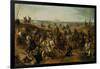 The Battle of Lekkerbeetje or the Battle of Vught Heath with a View of 'S-Hertogenbosch'-Sebastiaen Vrancx-Framed Giclee Print