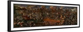 The Battle of Lepanto-Andrea Vicentino-Framed Premium Giclee Print