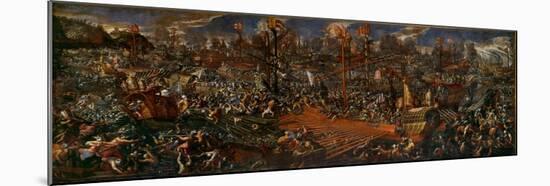 The Battle of Lepanto-Andrea Vicentino-Mounted Giclee Print