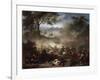 The Battle of Lesnaya, 1717-Jean-Marc Nattier-Framed Giclee Print