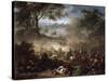 The Battle of Lesnaya, 1717-Jean-Marc Nattier-Stretched Canvas