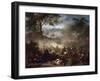 The Battle of Lesnaya, 1717-Jean-Marc Nattier-Framed Giclee Print