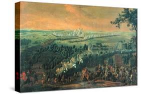 The Battle of Lesnaya, 1720S-Nicolas de Larmessin-Stretched Canvas