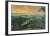 The Battle of Lesnaya, 1720S-Nicolas de Larmessin-Framed Giclee Print