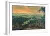 The Battle of Lesnaya, 1720S-Nicolas de Larmessin-Framed Premium Giclee Print