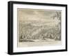 The Battle of Lesnaya-Nicolas de Larmessin-Framed Giclee Print