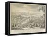 The Battle of Lesnaya-Nicolas de Larmessin-Framed Stretched Canvas