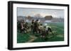 The Battle of Lexington, 19th April 1775, 1910-William Barnes Wollen-Framed Premium Giclee Print