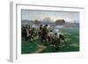 The Battle of Lexington, 19th April 1775, 1910-William Barnes Wollen-Framed Giclee Print