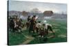 The Battle of Lexington, 19th April 1775, 1910-William Barnes Wollen-Stretched Canvas