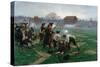 The Battle of Lexington, 19th April 1775, 1910-William Barnes Wollen-Stretched Canvas