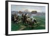 The Battle of Lexington, 19th April 1775, 1910-William Barnes Wollen-Framed Giclee Print