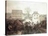 The Battle of Lexington-Alonzo Chappel-Stretched Canvas