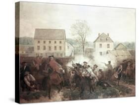 The Battle of Lexington-Alonzo Chappel-Stretched Canvas