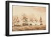 The Battle of Lissa-Nicholas Pocock-Framed Giclee Print