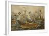 The Battle of Lissa-null-Framed Giclee Print