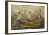 The Battle of Lissa-null-Framed Giclee Print