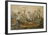 The Battle of Lissa-null-Framed Giclee Print