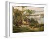 The Battle of Lodi, 10th May 1796, Detail of Napoleon and His Staff, circa 1804-Louis Lejeune-Framed Giclee Print