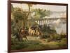 The Battle of Lodi, 10th May 1796, Detail of Napoleon and His Staff, circa 1804-Louis Lejeune-Framed Giclee Print