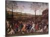 The Battle of Love and Chastity, 1504-1523-Perugino-Stretched Canvas