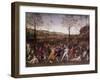 The Battle of Love and Chastity, 1504-1523-Perugino-Framed Giclee Print