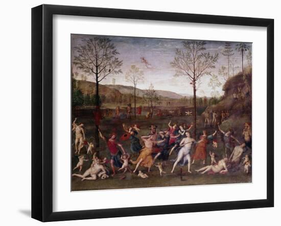 The Battle of Love and Chastity, 1504-1523-Perugino-Framed Giclee Print