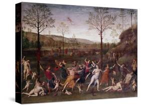 The Battle of Love and Chastity, 1504-1523-Perugino-Stretched Canvas