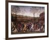 The Battle of Love and Chastity, 1504-1523-Perugino-Framed Giclee Print