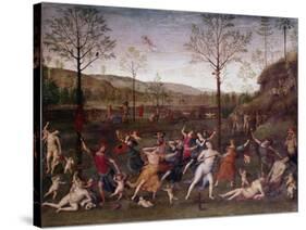 The Battle of Love and Chastity, 1504-1523-Perugino-Stretched Canvas