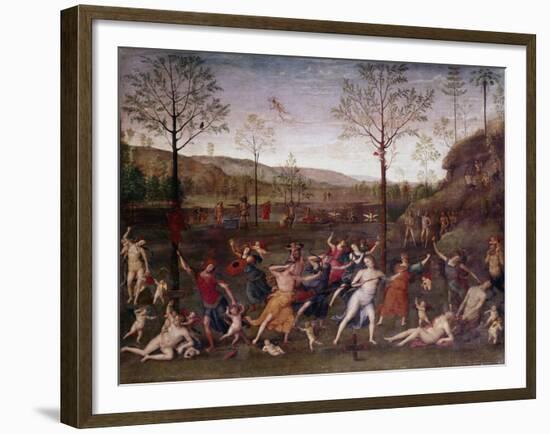 The Battle of Love and Chastity, 1504-1523-Perugino-Framed Giclee Print